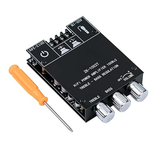 Hosyond ZK-1002T 100W+100W Bluetooth Amplifier Board by Hosyond