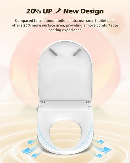 iliD Smart Max Bidet Toilet Seat, Electric Elongated Ecoseat - Image 3