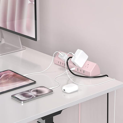 Jgstkcity Desk Clamp Power Strip, 45W Fast Charging Station, 4 USB-C, 4 USB-A - Image 4