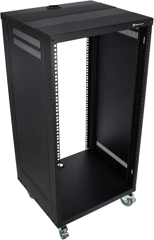 Rockville RR20U 20U Live Sound/Recording Studio Rack Case by Rockville