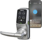 Lockly Secure Plus Smart Lock Bluetooth, 3D Biometric Fingerprint Sensor Front by Lockly