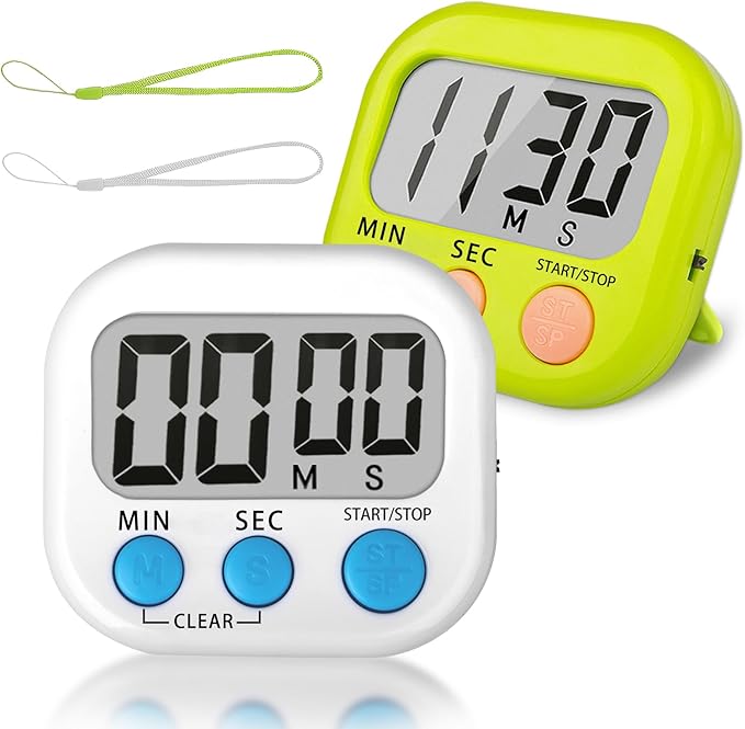 ZILLEEN Classroom Timer for Kids Teachers 2 Pack Digital Timers by ZILLEEN