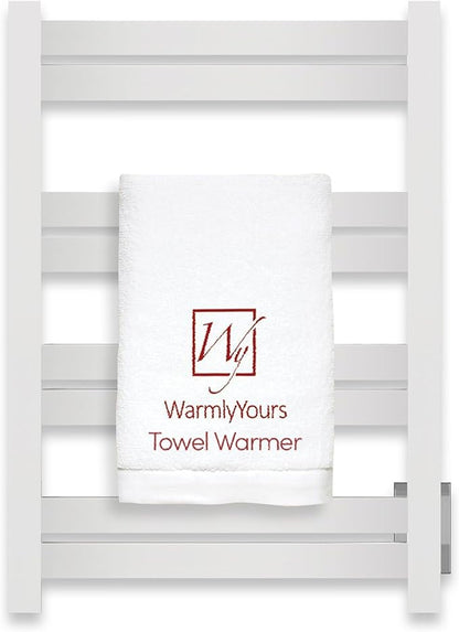 WarmlyYours Heated Towel Warmer Rack, Integrated On/Off Switch by WarmlyYours