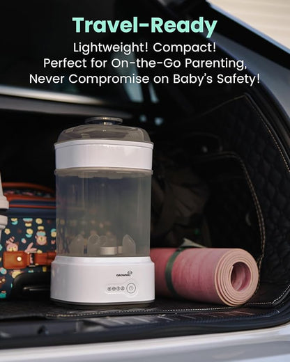 Bottle Sterilizer and Dryer, Compact Electric Steam Baby Bottle Sterilizer - Image 7
