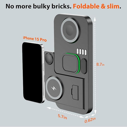 Dual Phone Magnetic Wireless Charging Station - Image 6