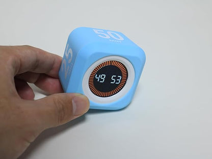 FCXJTU Rotating Pomodoro Cube Visual Timer 5, 10 50 Minutes Preset, - Image 7