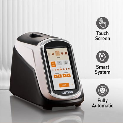 2 Slice Touchscreen Toaster, 2 Wide Slots, Smart Bread Toaster - Image 2