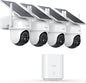 aosu Security Cameras Outdoor Wireless, 4 Cam-Kit, No Subscription, by AOSUSecurityOffical