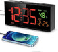 Netzu Alarm Clocks for Bedrooms, Digital Alarm Clock by Netzu