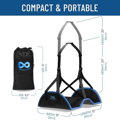 Everlasting Comfort Airplane Foot Hammock - Image 4