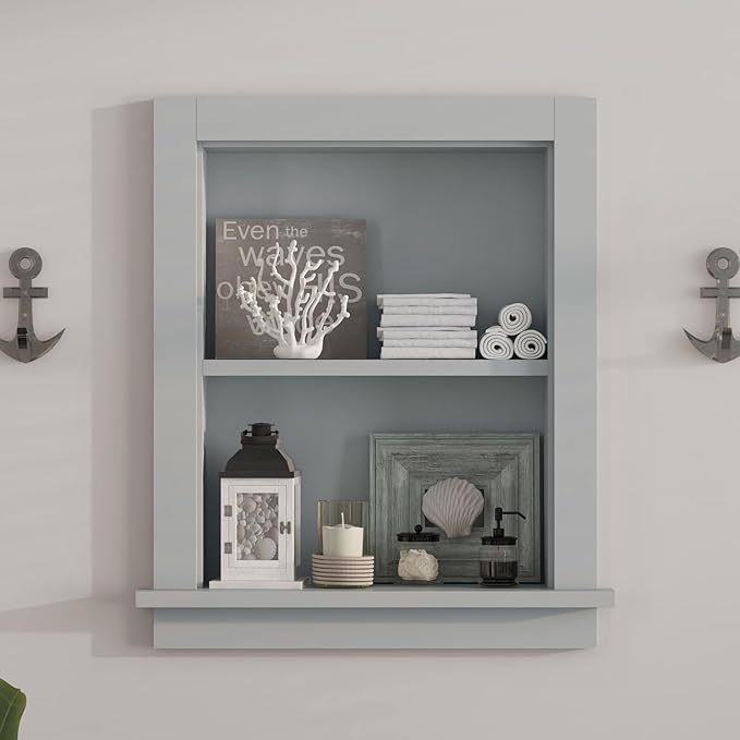 Recessed Medicine Cabinet, in Wall Shower Niche, 14x18 Bathroom Cabinet by Mepplzian