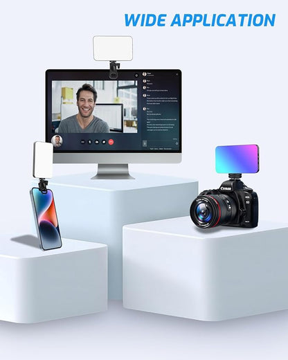 5000 mAh Portable Selfie Light for iPhone: RGB Rechargeable Phone Fill Lights - Image 7