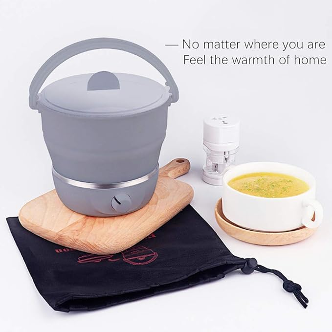 Drizzle Foldable Electric Cooker Travel Hot Pot - Image 5