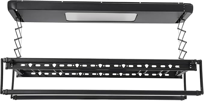 banborba Electric Retractable Airing Rack, Ceiling Mounted Clothes Drying Rack - Image 5