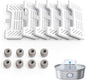 uahpet 6 Pack Replacement Filters & 8 Pack Replacement Filter Sponges by uahpet