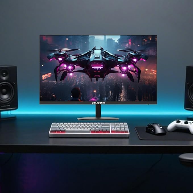 27 Inch Office Monitor, 100Hz FHD 1080P Computer Screen - Image 6