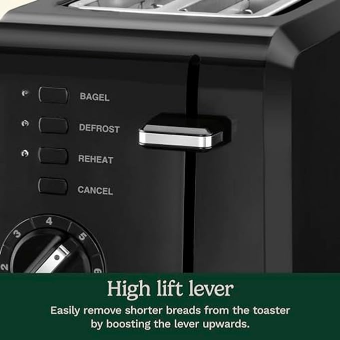 Cuisinart CPT-122BK 2-Slice Compact Plastic Toaster - Image 5