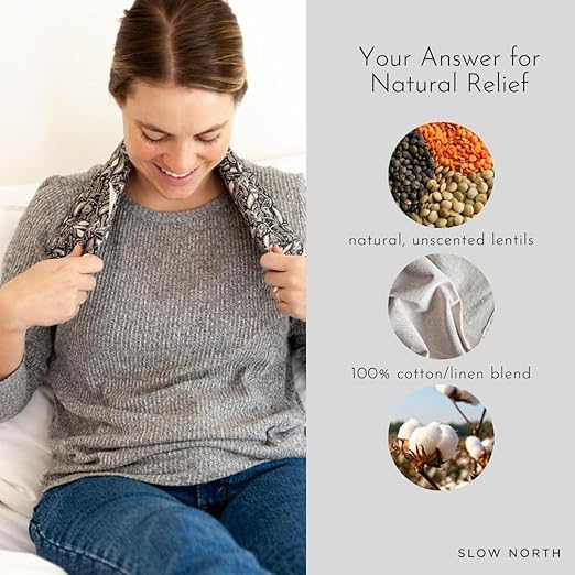 Slow North Hot & Cold Neck Shoulder Wrap: Natural Relief from Shoulder and Neck - Image 2