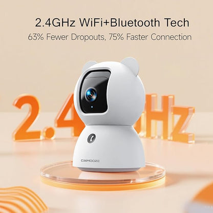 2.5K Indoor Camera 2pack, Non-Subscription AI Person/Pet/Cry Detection - Image 8