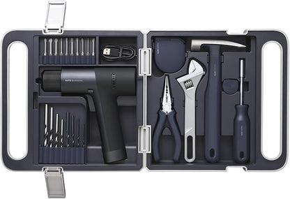 HOTO Cordless Brushless Drill Tool Set, Variable Speed, Hidden Buckle, Unique by HOTOTools