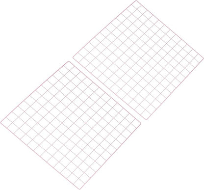 PATIKIL 24"x24" Wire Grid Panel, 2 Pack Board Photo Pictures Memo Display Grid by PATIKIL