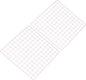 PATIKIL 24"x24" Wire Grid Panel, 2 Pack Board Photo Pictures Memo Display Grid by PATIKIL