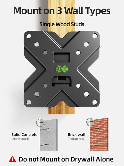 USX MOUNT Small TV Wall Mount Monitor Bracket | RV TV Mount | - Image 5
