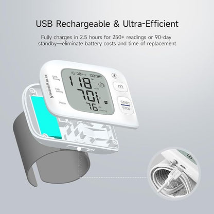 yuwell Smart Wrist Blood Pressure Monitor - Image 4
