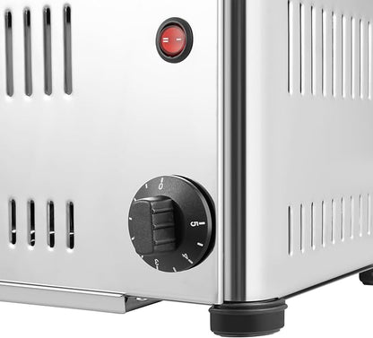 1680W Electric Toaster with 2 Modes & 1-5min Timer, Stainless Steel Bread - Image 6