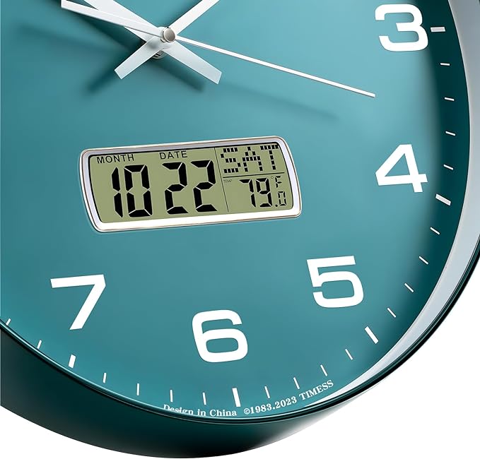 TIMESS Wall Clock, Ideal Modern Home, Office Decor - Image 2