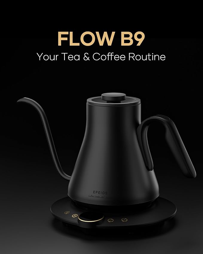 Cocinare FLOW B9 Gooseneck Electric Kettle, Precise Temperature Control - Image 2