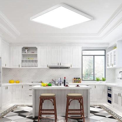 LED Flush Mount Ceiling Light Fixture, 4000K Neutral White, 12inch 24W - Image 3