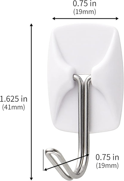 20 Small Hooks+40 Removable Strips, Heavy Duty - Image 2