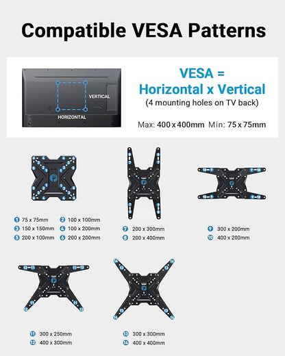 Pipishell Full Motion TV Wall Mount - Image 3