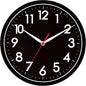 AKCISOT Wall Clock 8 Inch Silent Non-Ticking Modern Clocks Battery Operated by Akcisot