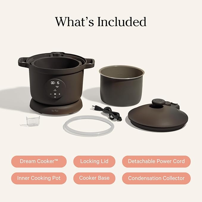 Our Place Dream Cooker | 6 Qt Ceramic Nonstick Multicooker & Pressure Cooker - Image 6