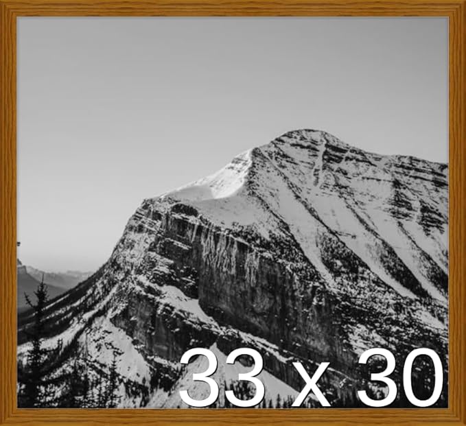 Frame It Easy 33 x 30 Hazel Wood Frame by FrameItEasy