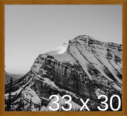 Frame It Easy 33 x 30 Hazel Wood Frame by FrameItEasy