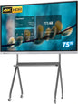 75" Touchscreen Monitor Smart Board, 4K Interactive Presentation Electronic by TouchWo