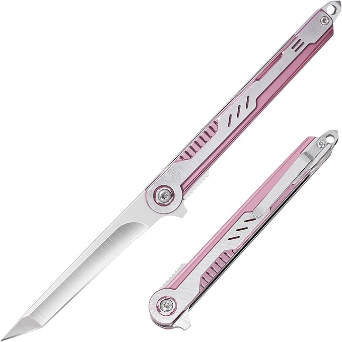 Pink Pocket Knife for Women by FUNBRO