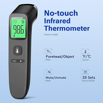 Forehead Thermometer for Adults and Kids, Fast Accurate Thermometer - Image 2