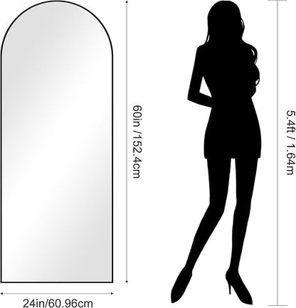 CIRCUMI Arched Wall Mirror, Metal Frame, Large Size - Image 7