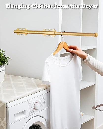 Valet Rod for Closet Pull Out, Standard Retractable closet rod organization rack - Image 7