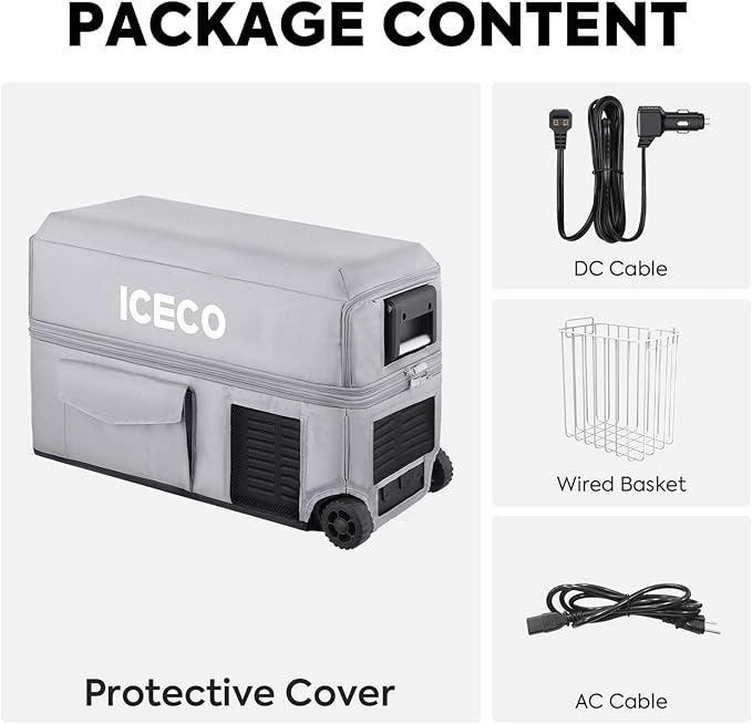 ICECO JP40 Pro 12 Volt Car Refrigerator, Portable Fridge Freezer - Image 9