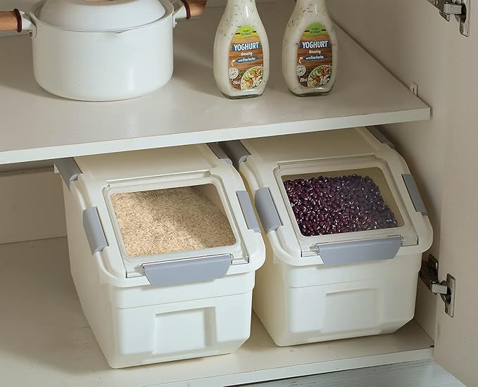 CITY BABY 2 Pack Airtight Flour Storage Container - Image 4