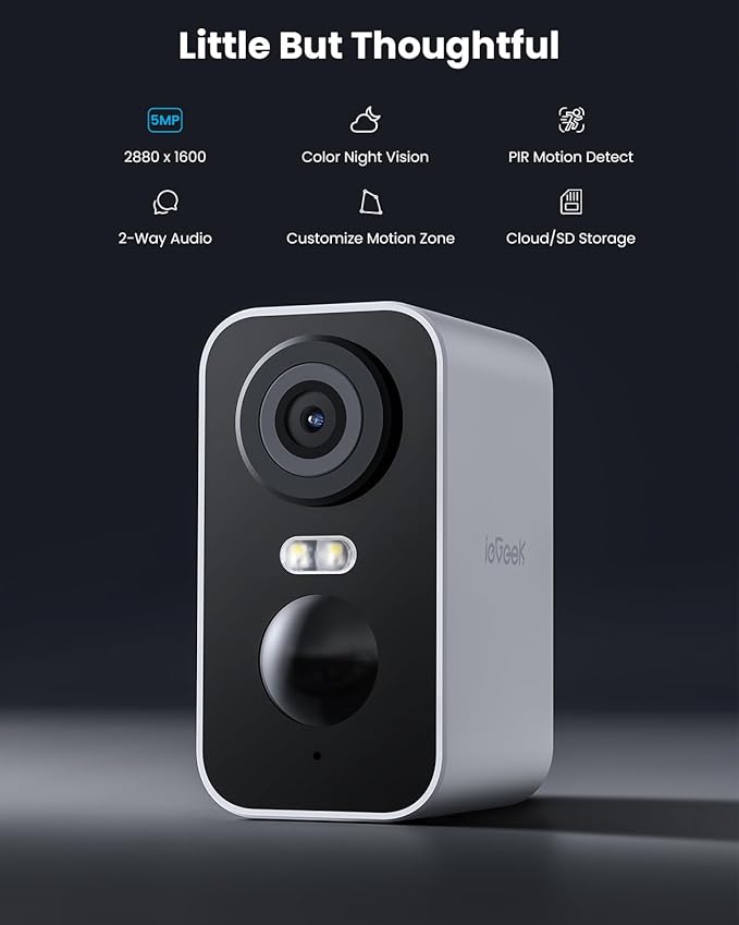 ieGeek Security Cameras Wireless Outdoor - Image 2