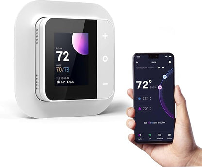 vine Smart Thermostat for House, WiFi Thermostats for Home Compatible by VINESmartHome