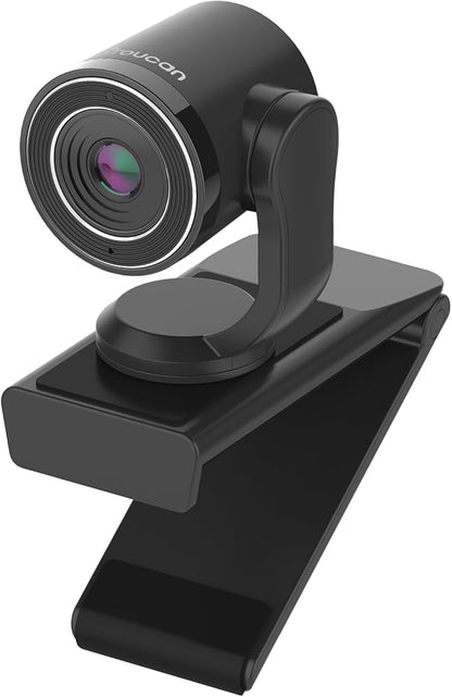 TOUCAN 1080P Webcam with Microphone, FHD Streaming Camera with 1080P/60fps by TOUCAN