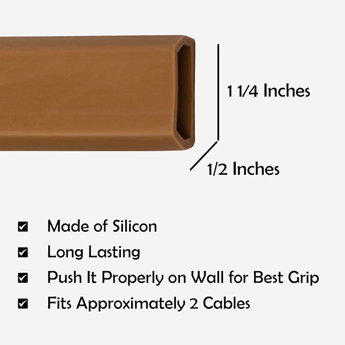 Rubber Bond TV Cord Hider Cable Protector - Image 6