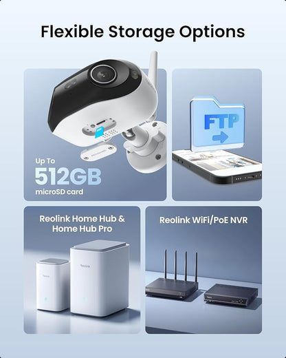 REOLINK 4K 8MP 180° Panoramic Security Camera - Image 7